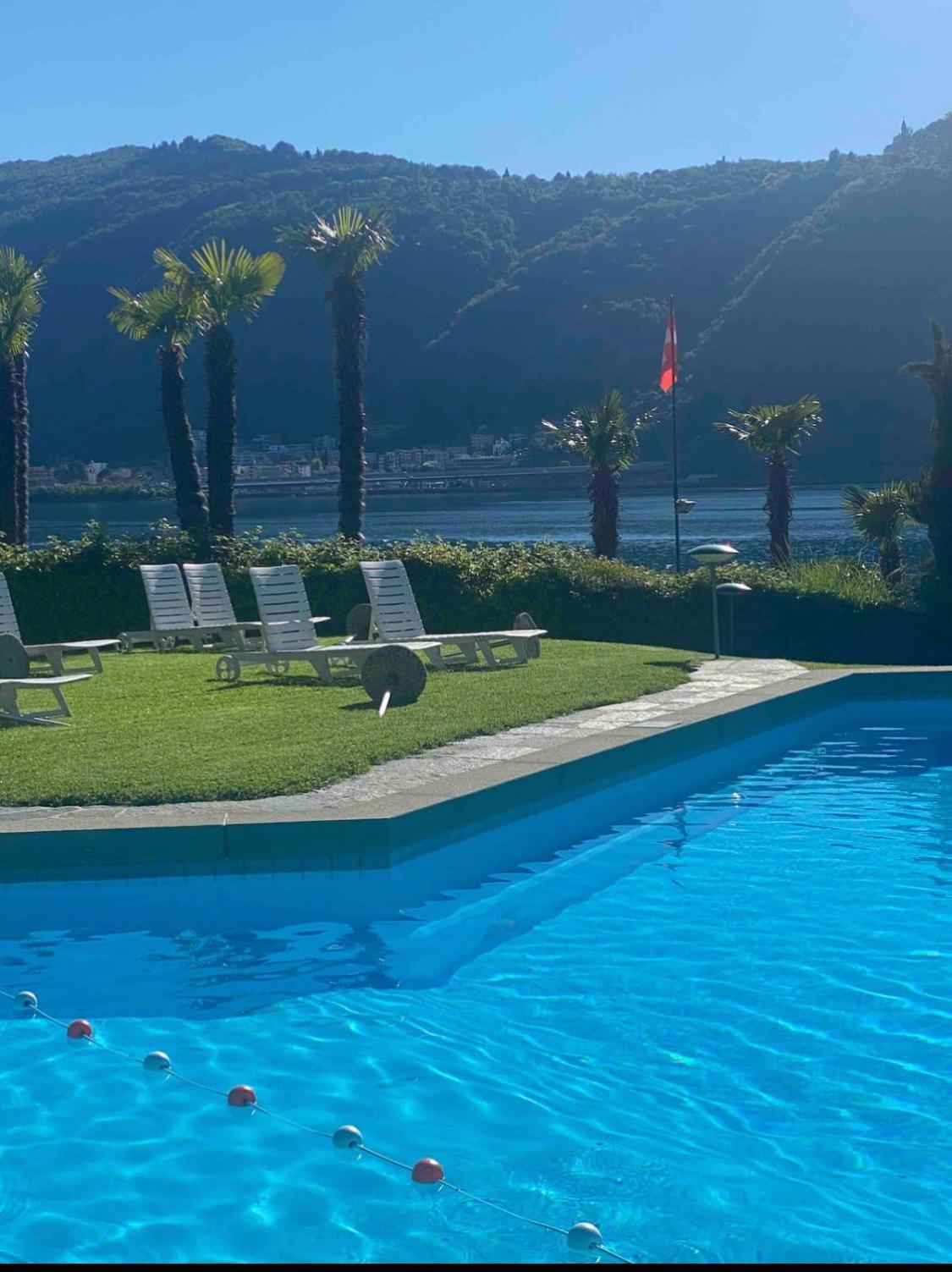 Bellavista Apartment Bissone Εξωτερικό φωτογραφία