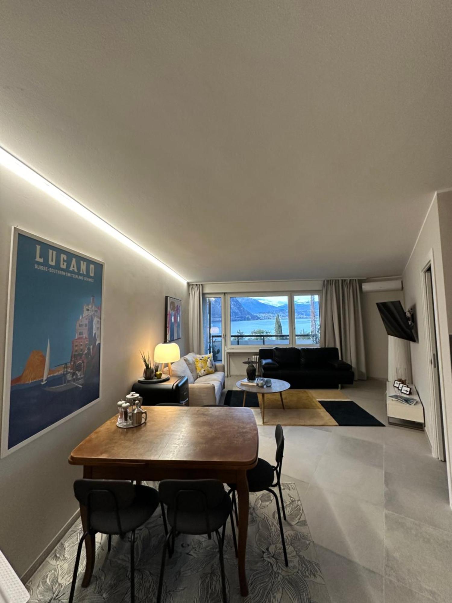 Bellavista Apartment Bissone Εξωτερικό φωτογραφία